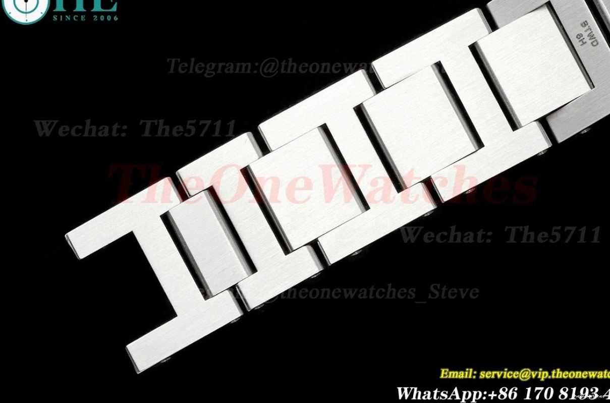 Dial White SS 42mm AF De Ballon Cartier Bleu SS A2824 1219